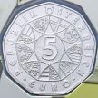 Монеты Австрия 5 евро 2015 год. Серебро. Летучая мышь