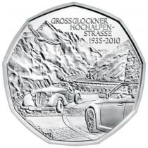 Австрия 5 евро 2010 год. Гросглокнер. Серебро
