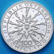 Монета Австрия 100 шиллингов 1978 год. Битва на Моравском поле. Серебро. Пруф