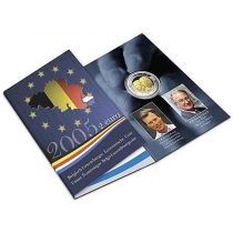 Бельгия 2 евро 2005 год. Бельгийско-Люксембургский экономический союз. Блистер