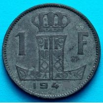Бельгия 1 франк 1942 год. Фламандско-французский вариант.