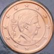 Монета Бельгия 2 евроцента 2023 год. BU