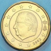 Бельгия 20 евроцентов 2003 год. BU