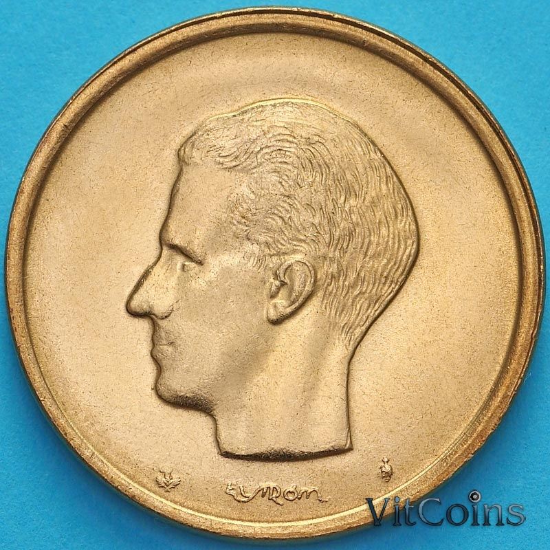 Монета Бельгия 20 франков 1989 год. Фламандский вариант. BU Монета Бельгия 20 франков 1989 год. Фламандский вариант. BU