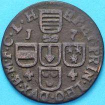 Бельгия, Льеж 1 лиард 1744 год