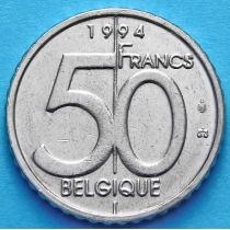 Бельгия 50 франков 1994-1998 год. Французский вариант.