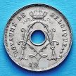 Монета Бельгии 5 сантим 1910 год. Французский вариант
