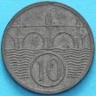 Монета Богемия и Моравия 10 геллеров 1943 год.