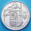 Монета Чехословакии 100 крон 1987 год. Горная Академия. Серебро