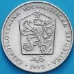 Монета Чехословакия 2 кроны 1975 год.