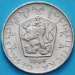 Монета Чехословакия 5 крон 1969 год.