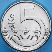 Чехия 5 крон 2003 год. BU