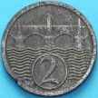 Монета Чехословакия 2 геллера 1924 год. №2