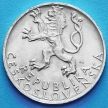 Монета Чехословакии 50 крон 1947 год. Словацкое восстание. Серебро.