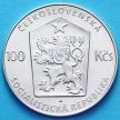 Монета Чехословакии 100 крон 1982 год. Иван Ольбрахт. Серебро