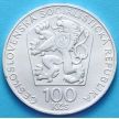 Монета Чехословакии 100 крон 1974 год. Бедржих Сметана. Серебро