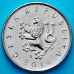 Монета Чехия 1 крона 2016 год.