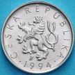 Монета Чехия 10 геллеров 1994 год.