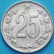 Монета Чехословакия 25 геллеров 1953 год