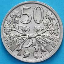 Чехословакия 50 геллеров 1931 год.