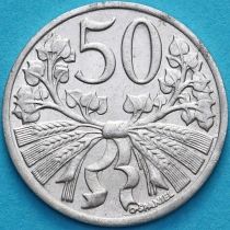 Чехословакия 50 геллеров 1951 год.