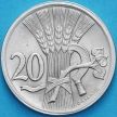 Монета Чехословакия 20 геллеров 1938 год.