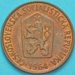 Монета Чехословакия 50 геллеров 1964 год.