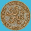 Монета Чехословакия 5 геллеров 1923 год.