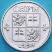 Монета Чехословакия 5 геллеров 1992 год. BU