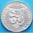 Монета Чехословакии 100 крон 1951 год. Клемент Готвальд. Серебро