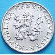 Монета Чехословакии 10 крон 1955 год. Серебро