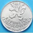 Монета Чехословакии 100 крон 1949 год. 700 лет праву добычи серебра в Йиглаве. Серебро