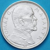 Чехословакия 10 крон 1928 год. Президент Масарик