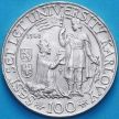 Монета Чехословакии 100 крон 1948 год. 30 лет независимости. Серебро