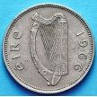 Монета Ирландия 1 шиллинг 1966 год. Бык.