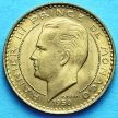 Монета Монако 10 франков 1950 год