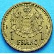 Монета Монако 1 франк 1945 год.