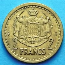 Монако 2 франка 1945 год.