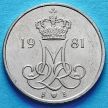 Монета Дании 10 эре 1974-1981 год.