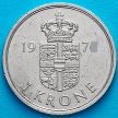 Монета Дания 1 крона 1977 год. ♥ S