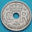 Монета Дания 25 эре 1929 год. Редкий год.