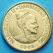 Монета Дании 20 крон 2003 год. Башня Кристиансборгского дворца.