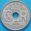 Монета Дания 10 эре 1925 год.