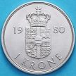 Монета Дания 1 крона 1980 год. ♥ B