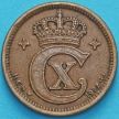 Монета Дания 1 эре 1922 год.