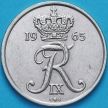 Монета Дания 25 эре 1961-1965 год.