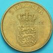Монета Дания 2 кроны 1952 год. Фредерик IX