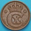 Монета Дания 2 эре 1920 год.