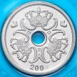 Монета Дания 1 крона 2004 год. BU