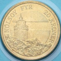 Дания 20 крон 2005 год. Маяк Нолсой. BU